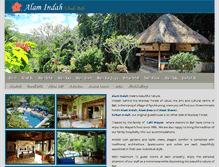 Tablet Screenshot of alamindahbali.com